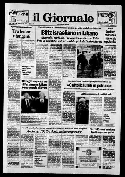 Il giornale : quotidiano del mattino